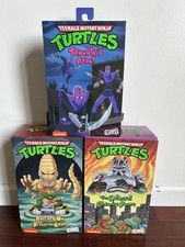 NECA TMNT Teenage Mutant Ninja Turtles The Colossal Chrome Dome  Pizza Monster