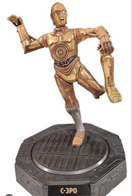 Hasbro Star Wars C-3PO Figurine Statue w/ Display Base 1988 Sci-Fi Horror