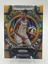 2025 Panini Prizm Kaleidoscopic Saniya Rivers Gold /10 Near Mint Sun #8