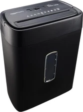 Amazon Basics Cross Cut Paper and Credit Card Shredder, 12 12 Sheet, Black 