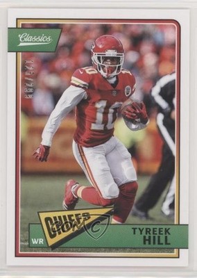2018 Panini Classics Red Back 125/299 Tyreek Hill #52 1u6