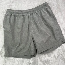 Chubbies Athletic Shorts Mens Medium Gray 5" Inseam Crossfit Unlined Stretch Gym