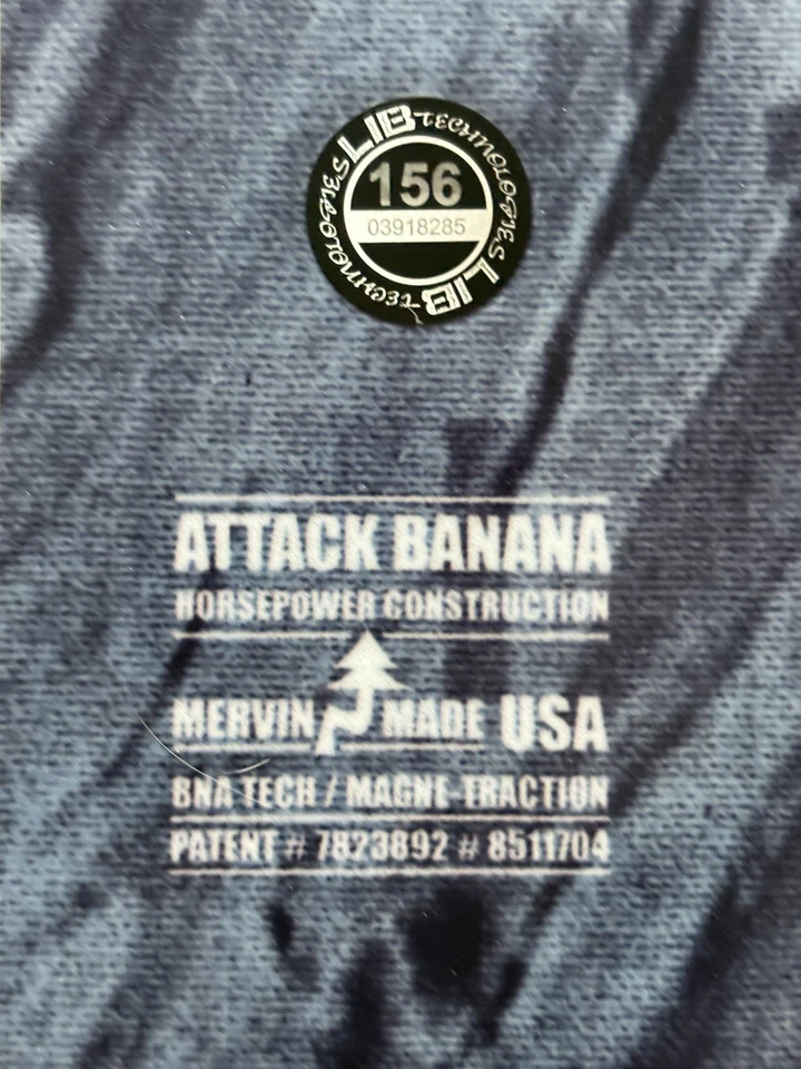 Lib Tech Attack Banana HP C2 2019 ￼ Snowboard 156 - Image 4 of 4