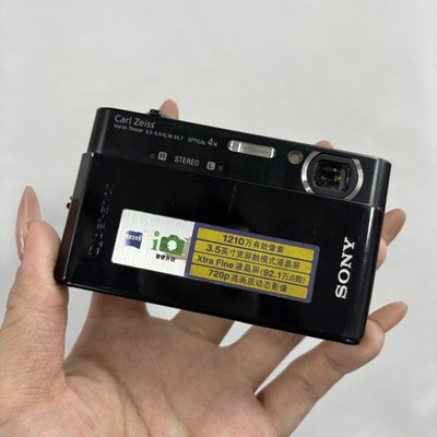Sony Cyber-shot DSC-T900 12.1 MP Digital Camera 4x Optical Zoom Black English