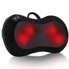 Shiatsu Back Massager for Pain Relief Deep Tissue, with Heat Cordless Portabl...