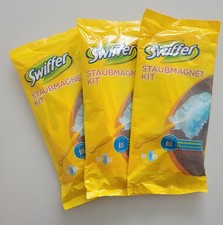 3 x  Swiffer Staubmagnet Kit - Set (1 Griff + 1 Tuch)  Neu. OVP.