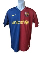 Barcelona Home Football Jersey Size S Nike 2008 2009 Soccer Shirt 286784-655