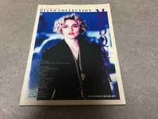 Piano Collection/Madonna Piano Collection MADONNA Out of Print Rare Book