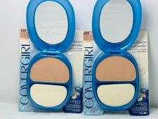 (2) COVERGIRL Fresh Complexion Pocket Powder  #620 Creamy Natural *RARE PLS READ