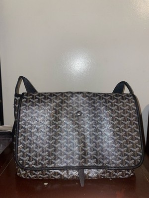 Monogram messenger bag