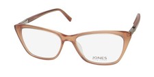 NEW JONES NEW YORK J777 EYEWEAR PLASTIC BANGLADESH CAT EYE BLUSH BROWN FULL-RIM