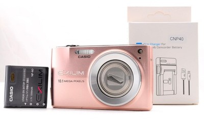 CASIO EXILIM EX-Z300 Pink 10.1MP Digital Camera Tested Working Japan