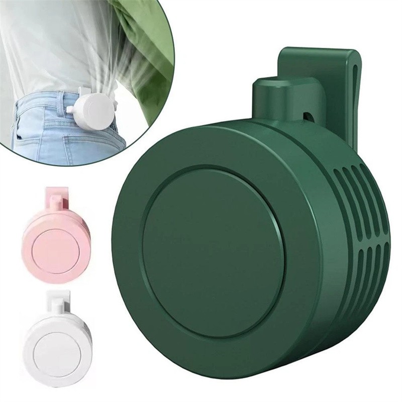 Petit Ventilateur à Clip, Portable Silent Mini Bladeless Fan Clip On