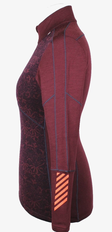 Helly Hansen Merino Jersey, Ski-Laufshirt Mujer TALLA S (36 ), Muy Buen Estado - Imagen 2 de 4