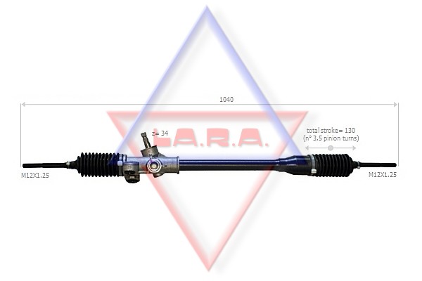 Lenkgetriebe FüHrung 370008 La.R.A. FüR Toyota-image