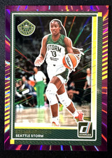 2025 Panini Donruss WNBA #45 Ezi Magbegor Purple Laser Insert /99 Storm 🔥