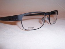 NEW OAKLEY EYEGLASSES METAL PLATE OX 5038-05 BLACK 55mm AUTHENTIC RX 5038