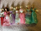 Vintage 90's Barbie lot of 7, song bird, sweet valentine, spring tea ect.