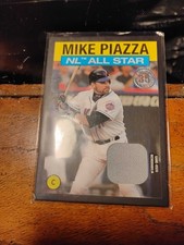 2021 Topps - 1986 Topps All-Star Baseball Relics Mike Piazza #86ASRMP Black /199