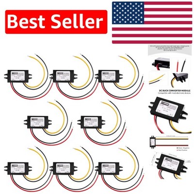 Intelligent 12V to 5V Converter Module - Ultimate Safety Power Adapter Set