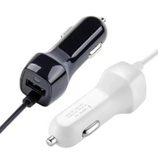 USB Type C Car Charger Cable With Additional USB Port For Phone Tablets Devices