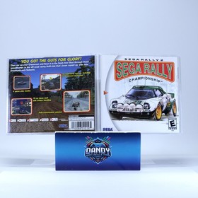 Sega Rally 2 Sega Rally Championship CIB W/ Manual - Tested - Sega Dreamcast