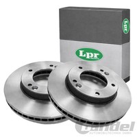 2X Lpr Bremsscheiben 302Mm InnenbelÜFtet Vorne Passend FüR Kia Sorento | K2003V