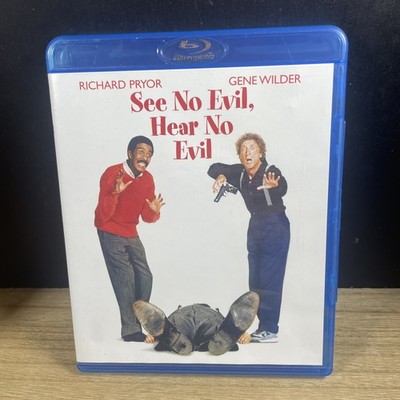 See No Evil, Hear No Evil (Blu-ray, 1989) Richard Pryor Gene Wilder RARE OOP