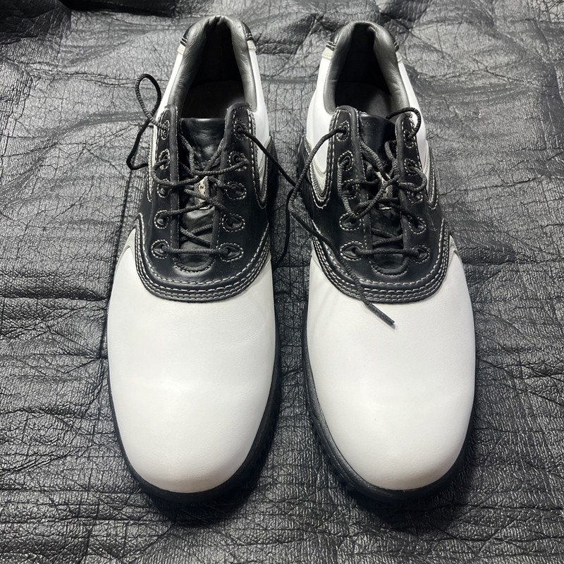 FootJoy Contour 54014 Golf Cleats Leather Saddle Men's Size 11