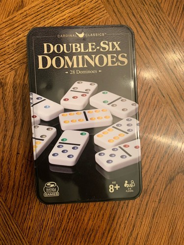 Cardinal Classics Double-Six Dominoes (Set 28 Dominoes) - Picture 2 of 5