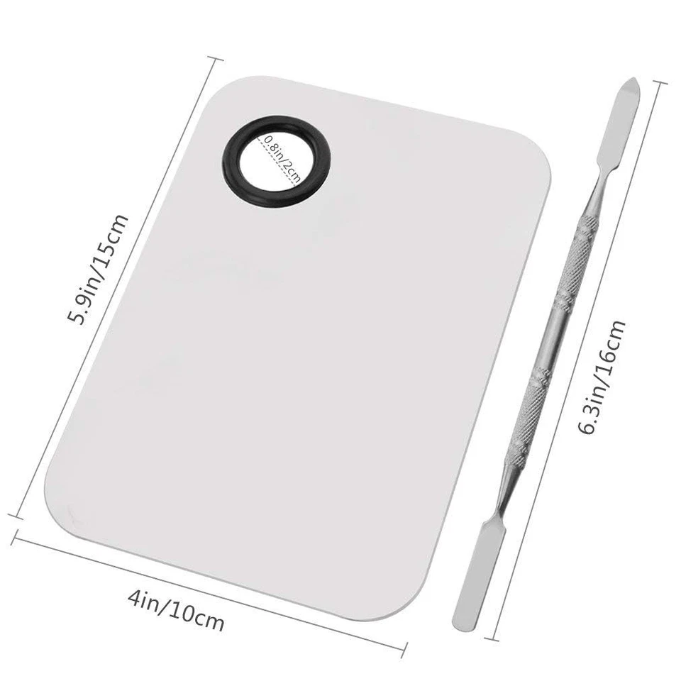 Профессиональная палитра косметики из нержавеющей стали косметика с серебром  - Изображение 3 из 4