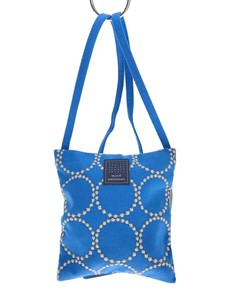 Mina mina perhonen◇matka bag tambourine/ハンドバッグ/コットン/NVY 