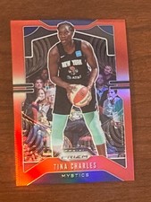 TINA CHARLES - 2020 PANINI PRIZM WNBA - /275 - RED PRIZM CARD #45