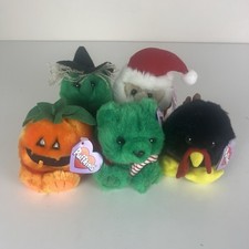 Vintage Puffkins Plush Toys - Lot Of 5