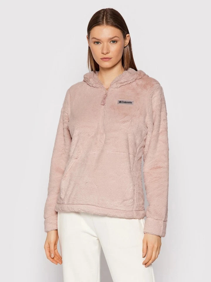 Columbia anorak Bundle Up™ Hooded Fleece Jacket  Pink Regular Fit Size XS/ BNWT - Image 3 of 4