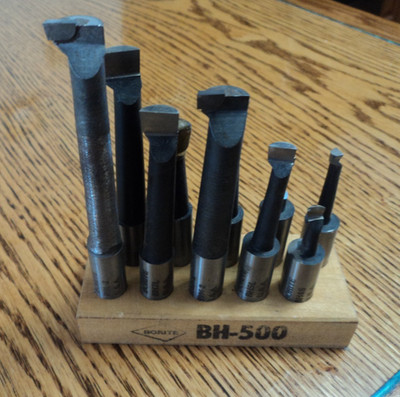 BORITE BH-500 5/16'' Min Bore Diam, 3'' Max Bore Depth, 1/2'' Shank Diam., Carbide