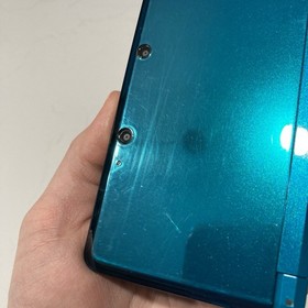 Nintendo 3DS Handheld Video Game Console - Aqua Blue CTR-001 (USA) Tested