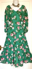 MONSOON FLORAL PRINT WEDDING OCCASION PARTY DRESS SIZE 20