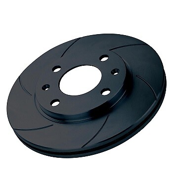 Black Diamond 6 GRV Front Brake Discs for Audi A4 (B6) 2.0 (00 > 04)