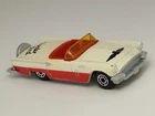 Vintage 1982 Matchbox 1957 Ford T-Bird Thunderbird 57 MB42 Diecast Car Red/Cream