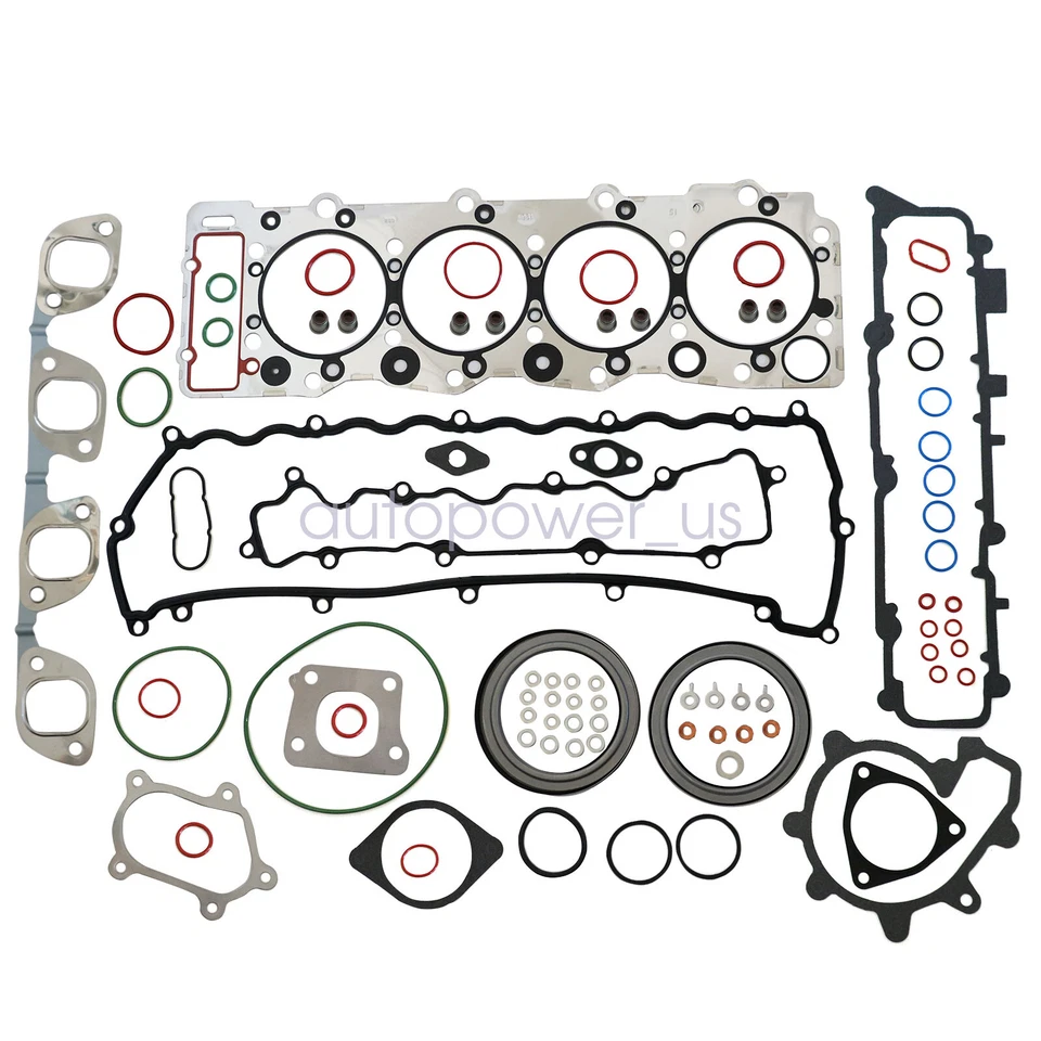 MLS Cylinder Gasket Set Fit 99-04 Isuzu NPR NQR Truck GMC 4.8T Diesel 4HE1 - Image 4 of 4