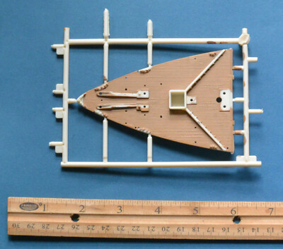 FORECASTLE DECK FOR AN ACADEMY MINICRAFT 1/350 RMS TITANIC MODEL