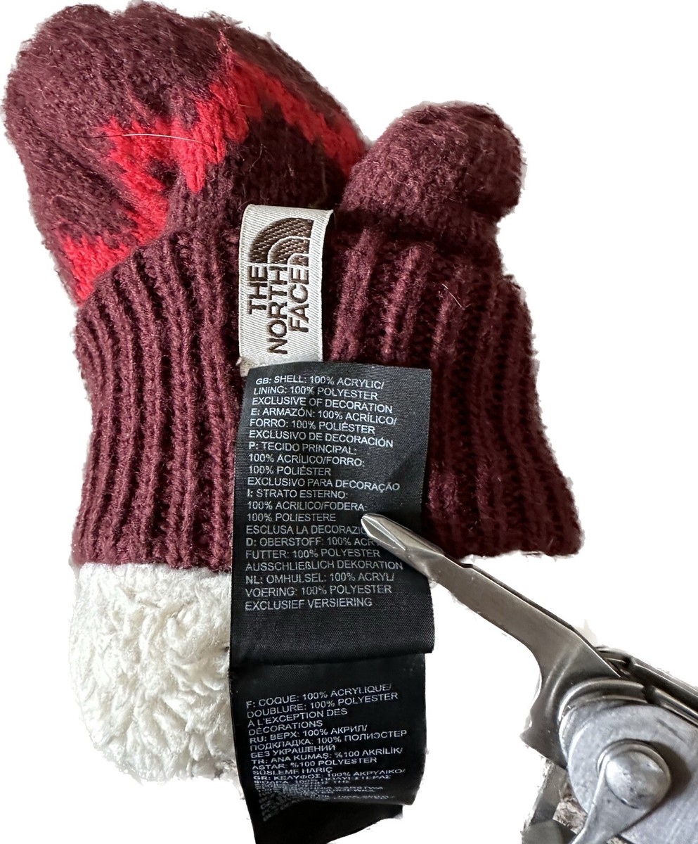 north face sherpa mittens