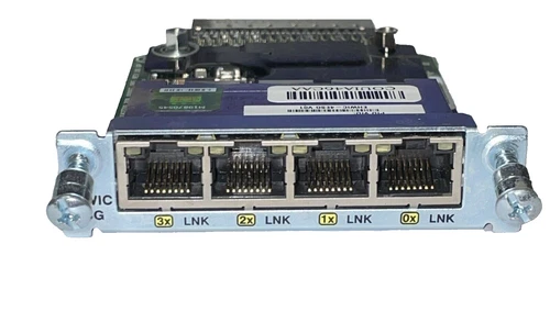 Cisco EHWIC-4ESG 4 Port Gigabit Ethernet WAN Interface Karte