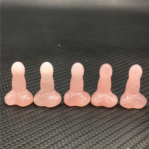 Wholesale Natural mix mini Penis Carved quartz Crystal Massager Wand Healing - Picture 103 of 296