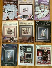 9 Leisure Arts Cross My Heart Stoney Creek Cross Stitch Leaflets Various Themes