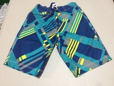 NWT Gymboree Boy Swimsuit Plaid Trunk Shorts UPF 50 5/6,7/8