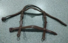 1960's-70's Auth/Orig Marx Johnny West Brown Bridle Good Cond Intact