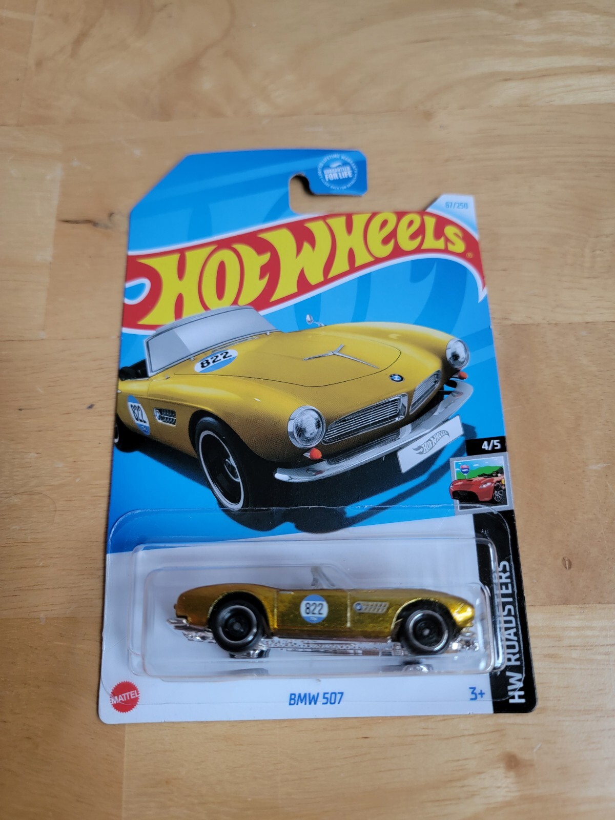 Hot Wheels 2024 Super Treasure Hunt BMW 507 HW ROADSTERS - BAD CARD