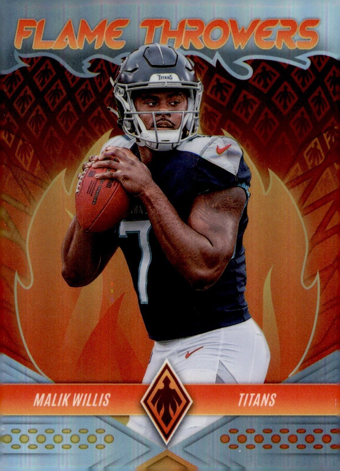 2022 Panini Phoenix Flame Throwers Card # FT-29 Malik Willis